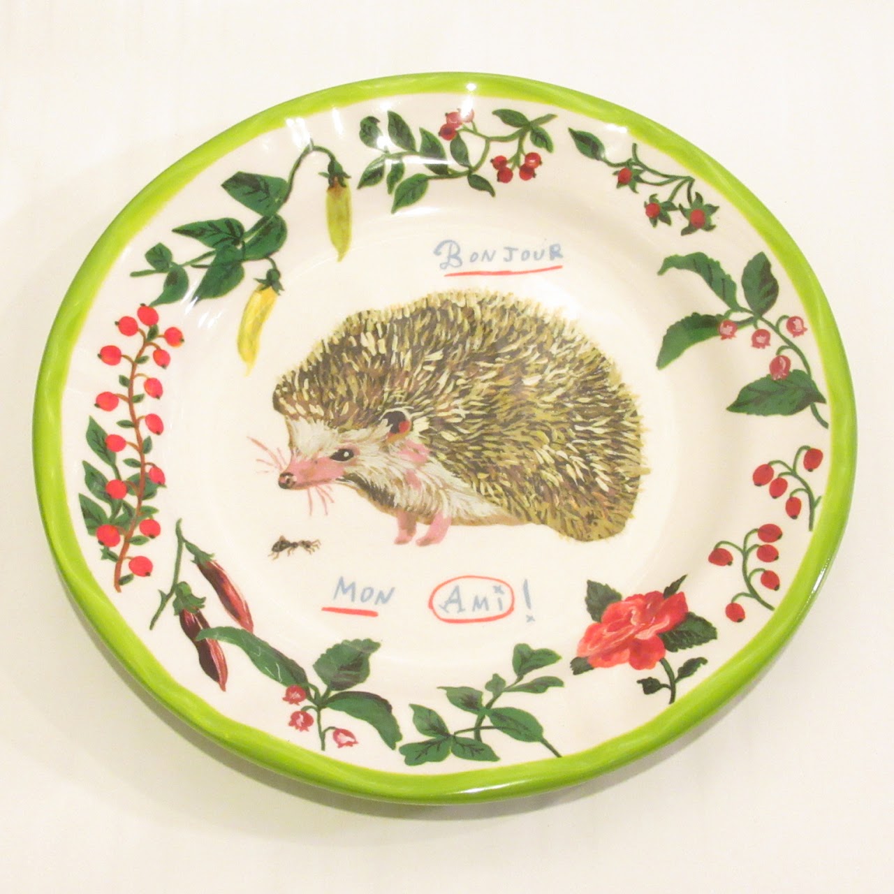Nathalie Lété Hedgehog Plate