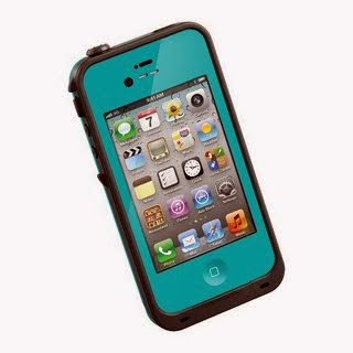 LifeProof Case for iPhone 4/4S - Retail Packaging - Teal