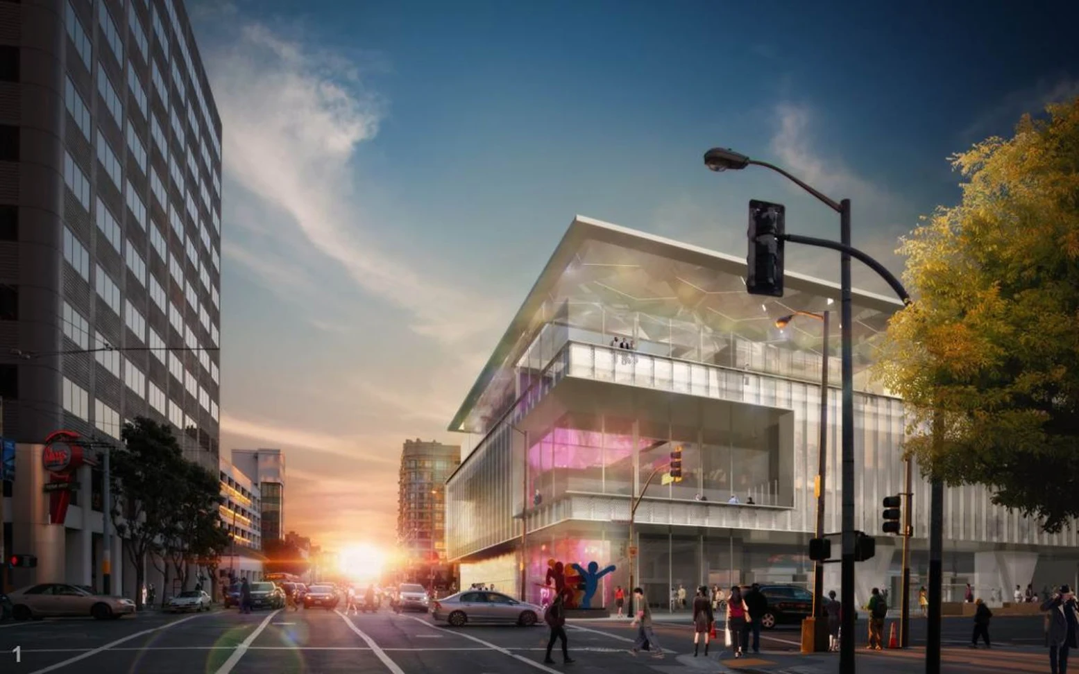 Moscone Center Expansion by Skidmore Owings Merrill