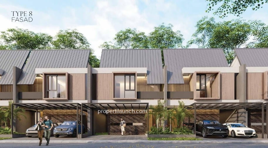 Rumah Aluna Telaga Kahuripan Tipe 8