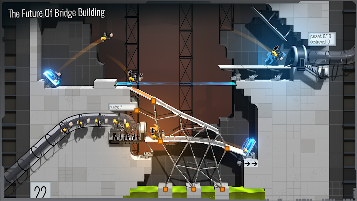  Bridge Constructor Portal- screenshot 