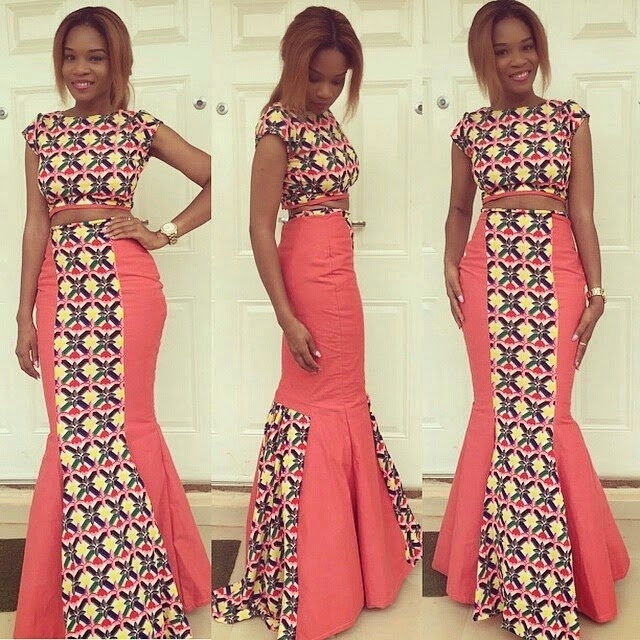 Latest Ankara Skirt And Blouse Styles In Nigeria 2016 