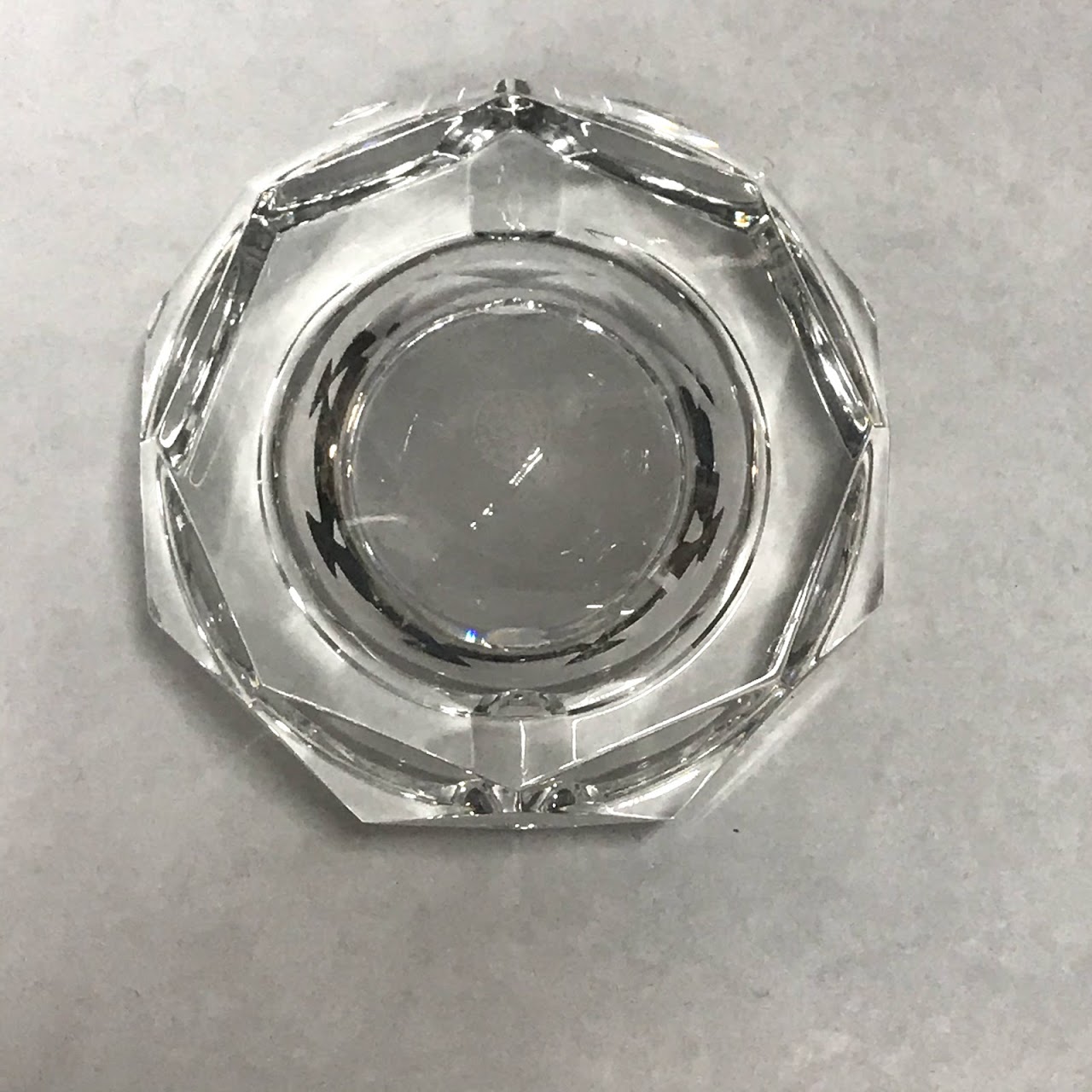 Baccarat Crystal Ashtray