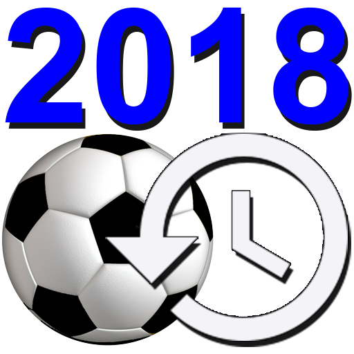 Football Soccer World Cup Russia 2018 Countdown