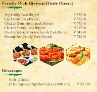 Dande's Hyderabad Biryani menu 3