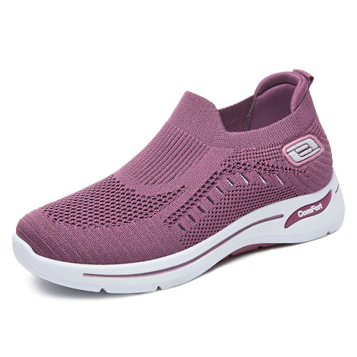 Title 5, Casual Mother Shoes with Flying Weaver technolo...