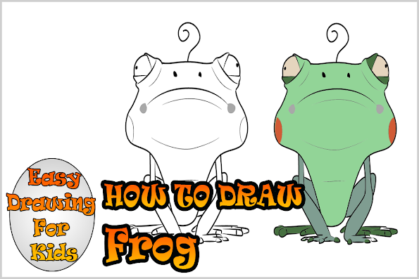 How to Draw Frog from Larva