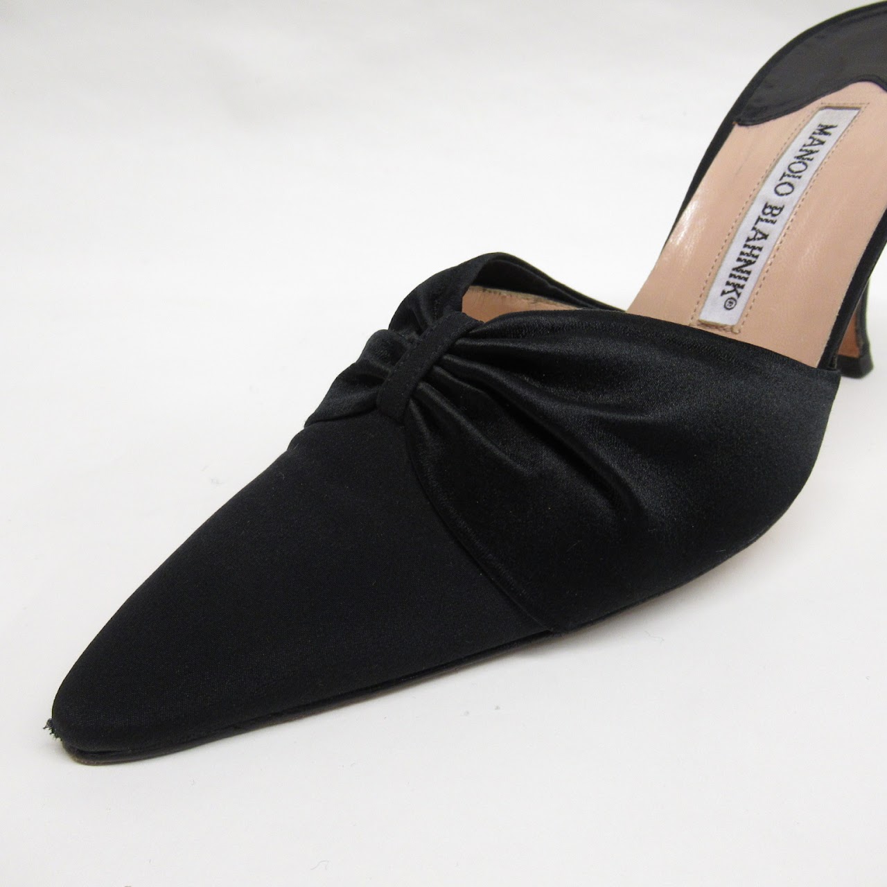 Manolo Blahnik Black Mules