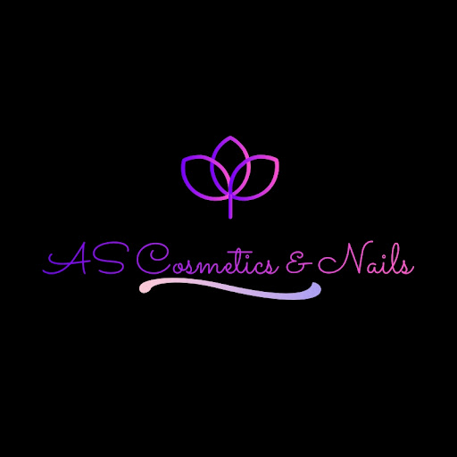 AS Cosmetics & Nails logo