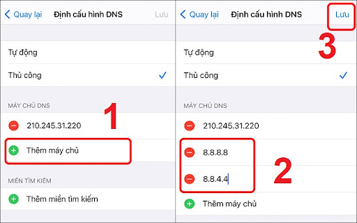 Định cấu hình DNS