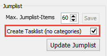 Jumplist Launcher, пользовательский, Jumplist, панель задач, Windows