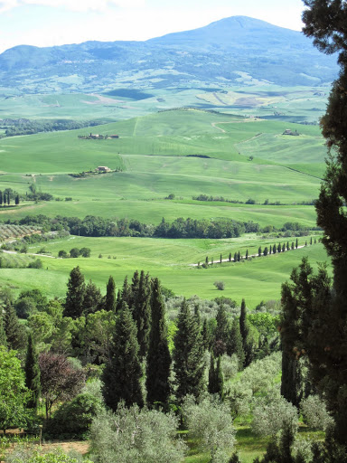 Pienza, Italy. From A Zany Slice of Italy