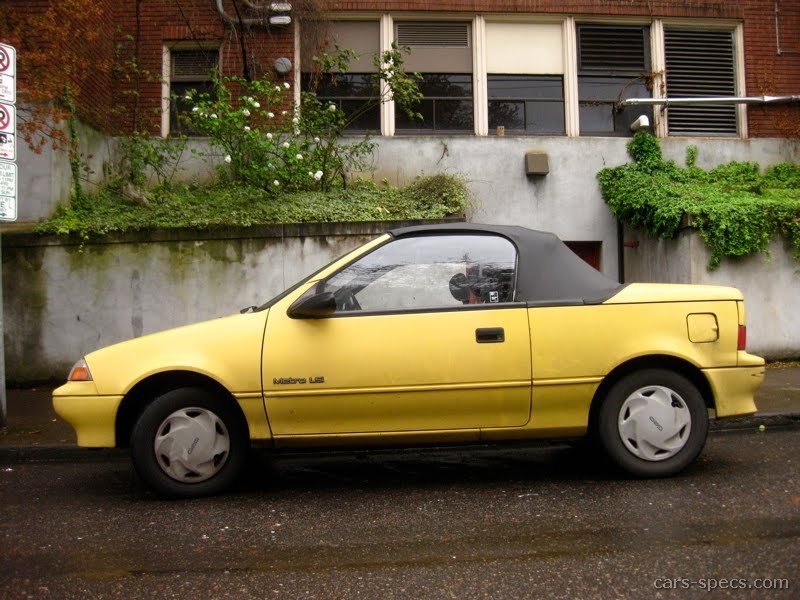 1993 Geo Metro Convertible Specifications, Pictures, Prices