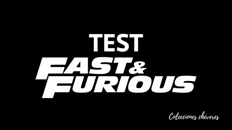 test collection fast and furious 1:43 altaya