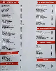 Sravanthi's Multi Cusine Family Restaurant menu 1