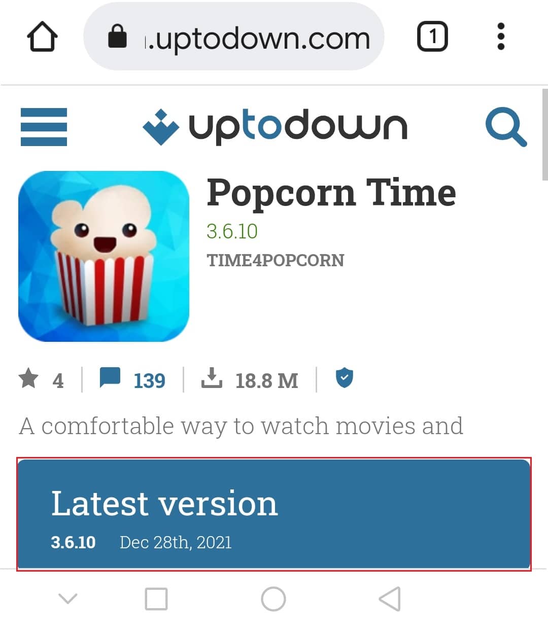 stáhněte si popcorn time android apk z uptodown stránky třetí strany