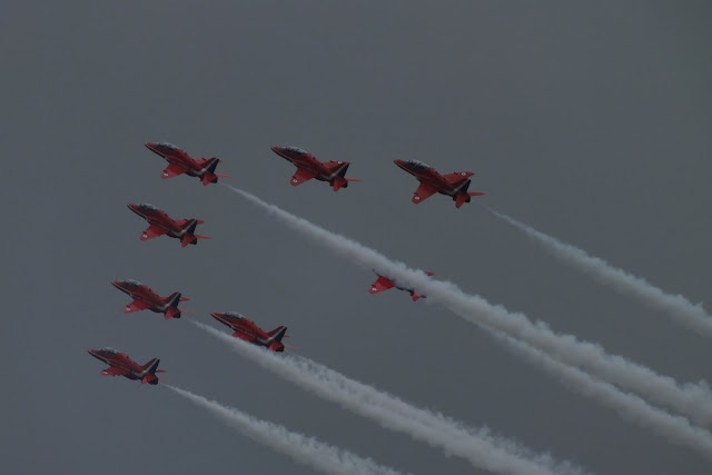 Red Arrows at Leuchars