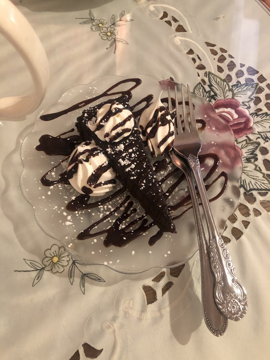 GF chocolate dessert