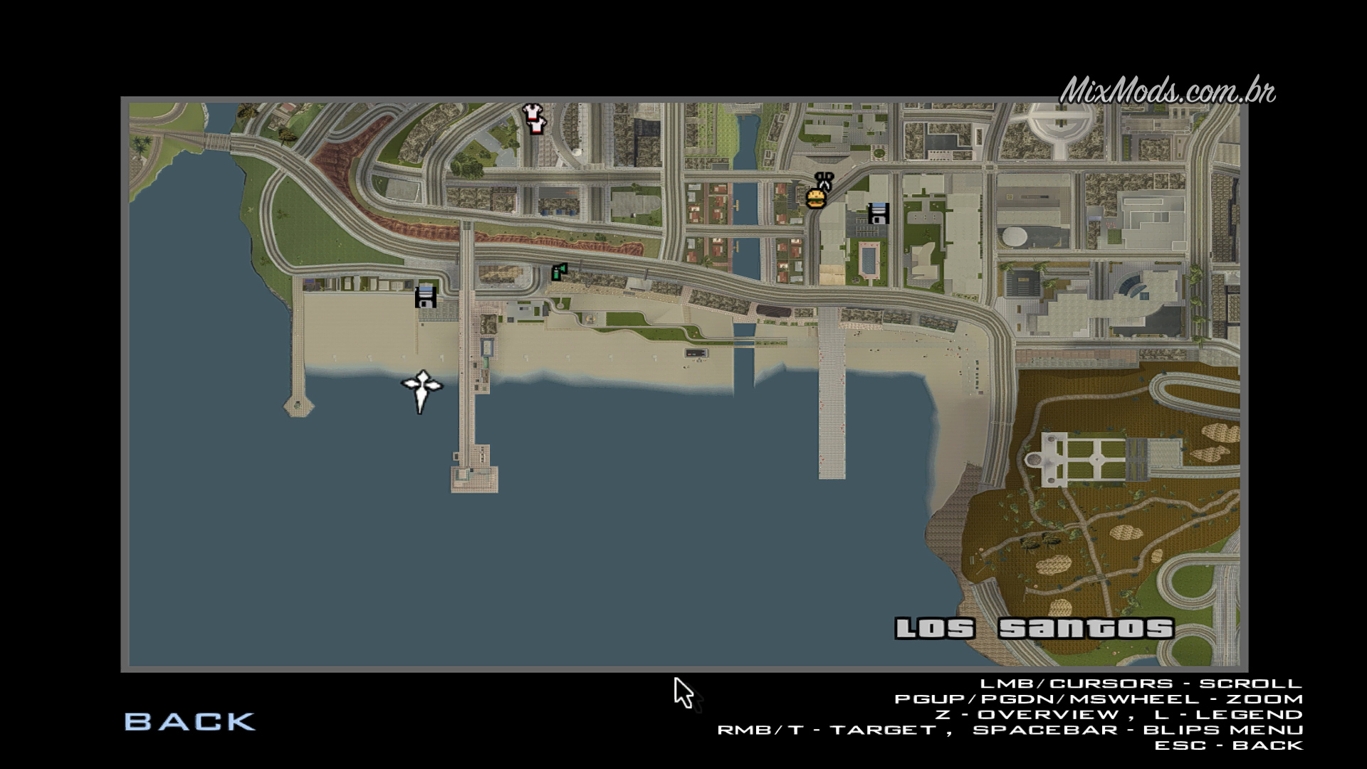 4K Satellite View Map bundled with radar mod & zoom script. - GTA5