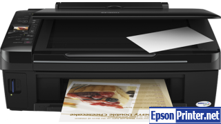 Reset Epson TX220 printer use Epson reset software