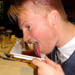 fancy chinese food so good, I had to lick the plate in IJmuiden, Netherlands 