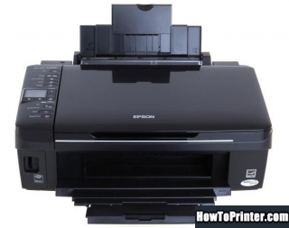 Reset Epson SX425W printer with Resetter program