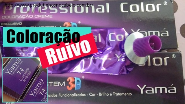 ruivo com 7.4 da yamá 7.4 da Yamá