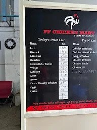 FF Chicken Mart menu 1