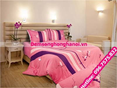 Chăn ga gối Sông Hồng dòng Classic vải Cotton C16-041