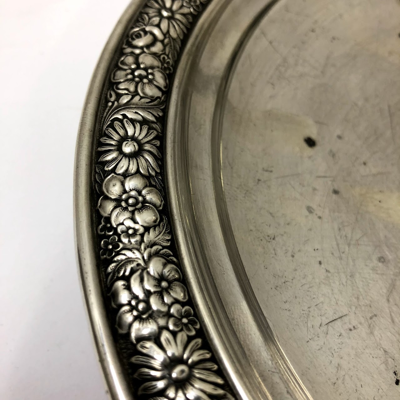 Sterling Silver Cake Plate