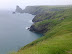 Loking up the coast to Long Island from cliff above Benoath Cove