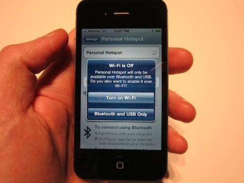 Iphone 4 how to use facetime without wifi   