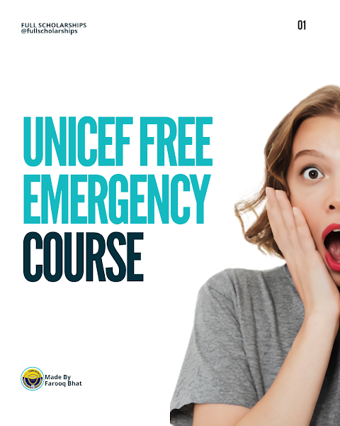 UNICEF Online Free Courses 2024 with Certificates