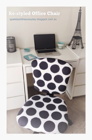 DIY re-styled office chair