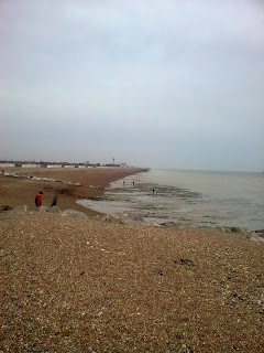 Image0302 Shingle beach near Sea View cafe, Goring