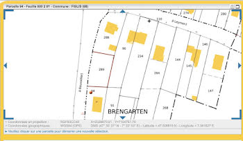 terrain à Fislis (68)
