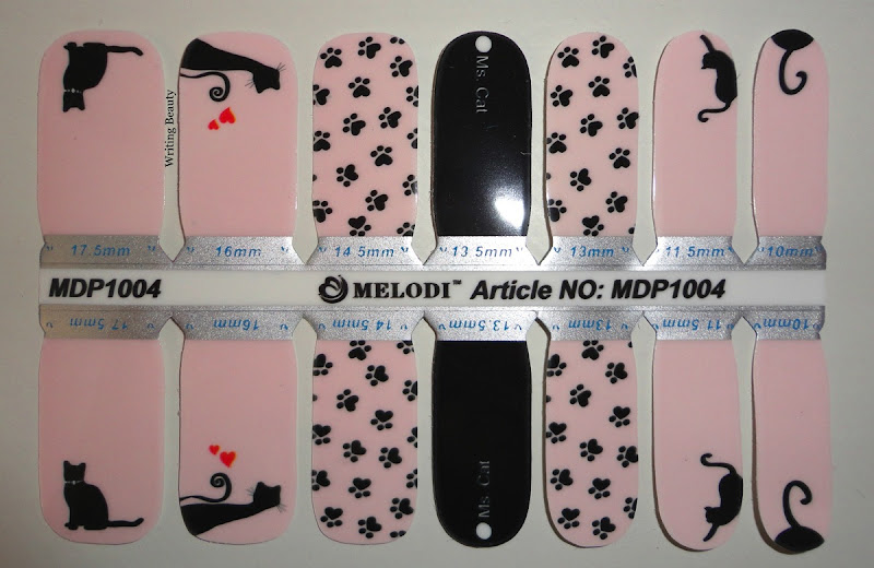 Born Pretty Store Cat Nail Art Stickers 1