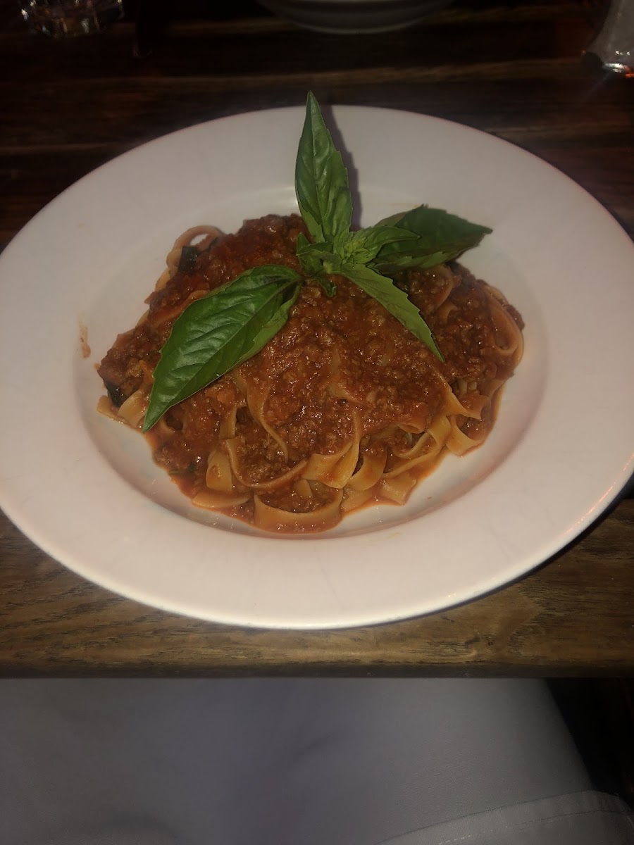 fettucine bolognese