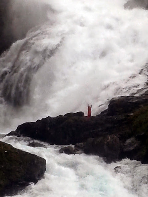 UN TREN DE POSIBILIDADES EN FLÅM - CRUCERO POR LOS FIORDOS NORUEGOS. CUADERNO DE VIAJE. (8)