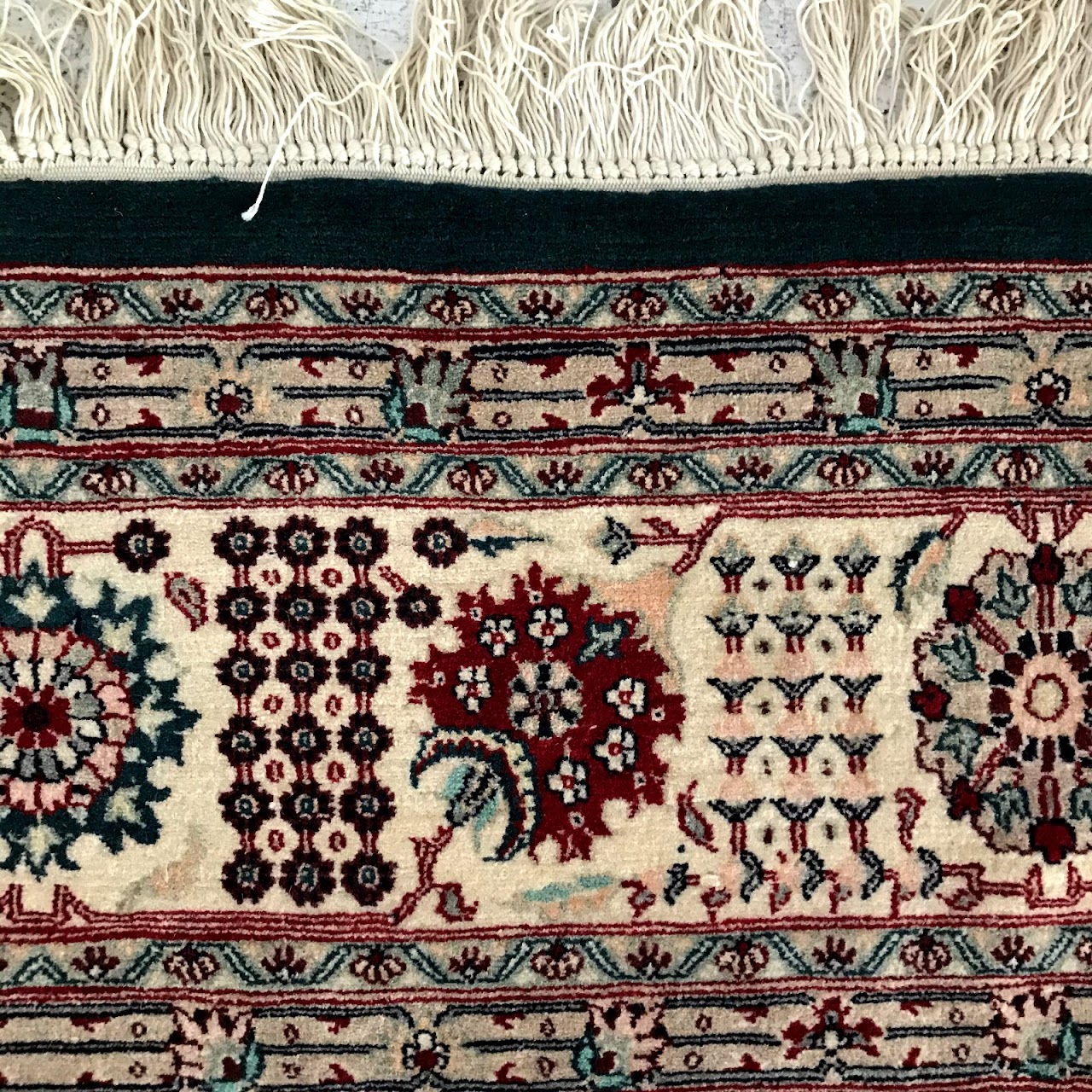 Pakistani Wool Floral Carpet