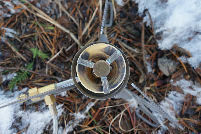 Geen buitenste klinker Primus OmniLite Ti - Hiking in Finland