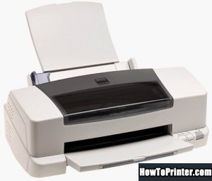 Reset Epson Color 860 printer with Resetter program