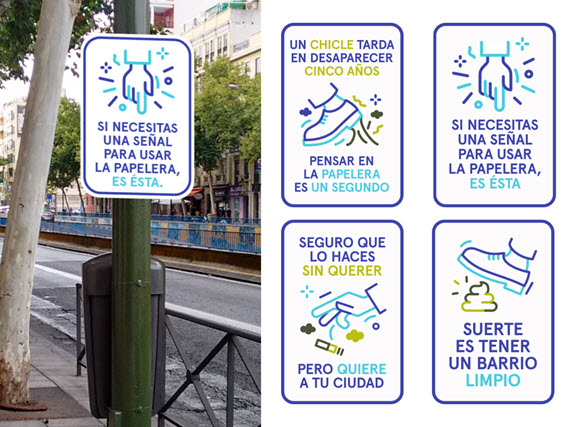 Campaña de sensibilización y participación sobre Limpieza en Madrid