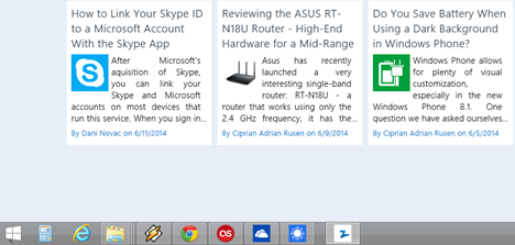 barra de tareas, aplicaciones, Windows 8.1, anclar, mostrar, desanclar