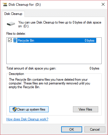 如何在 Windows 10 中使用磁盘清理
