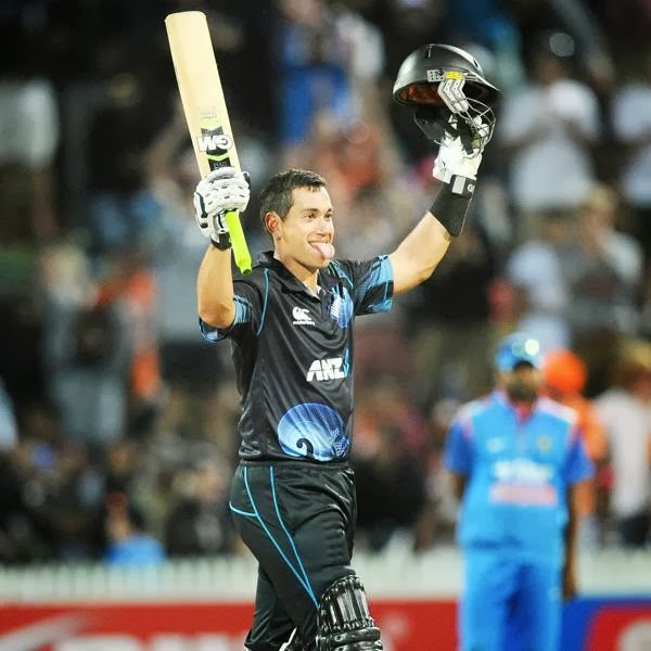 Taylor's ninth one-day international century, compiled from 110 balls with 14 boundaries, comfortably steered New Zealand past India's total of 278-5, and gave New Zealand a 3-0 series lead with one game remaining.