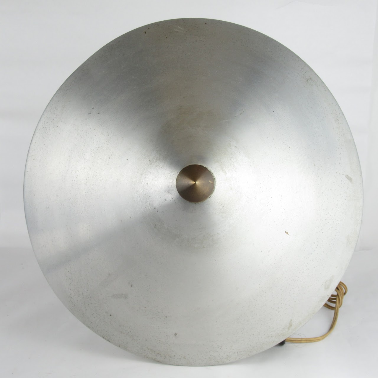Bauhaus Chrome and Brass Lamp