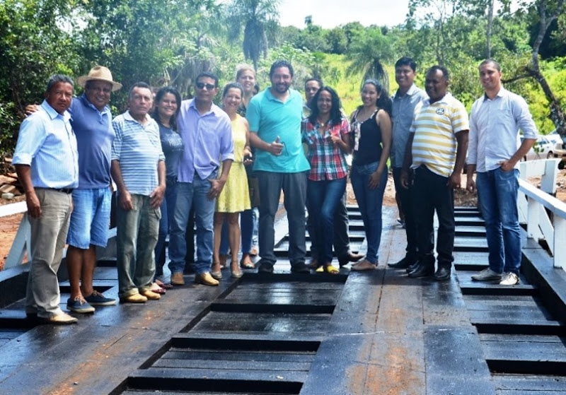 Prefeitura de Rosário Oeste inaugura 9 pontes no Distrito de Arruda