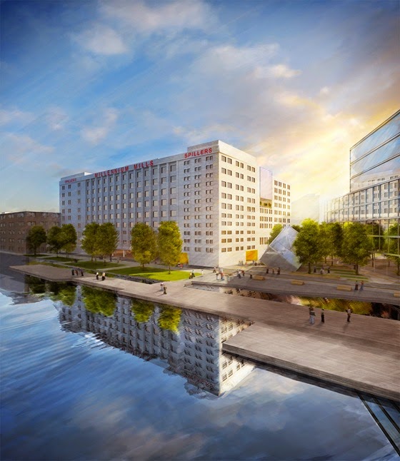 Millennium Mills projected exterior