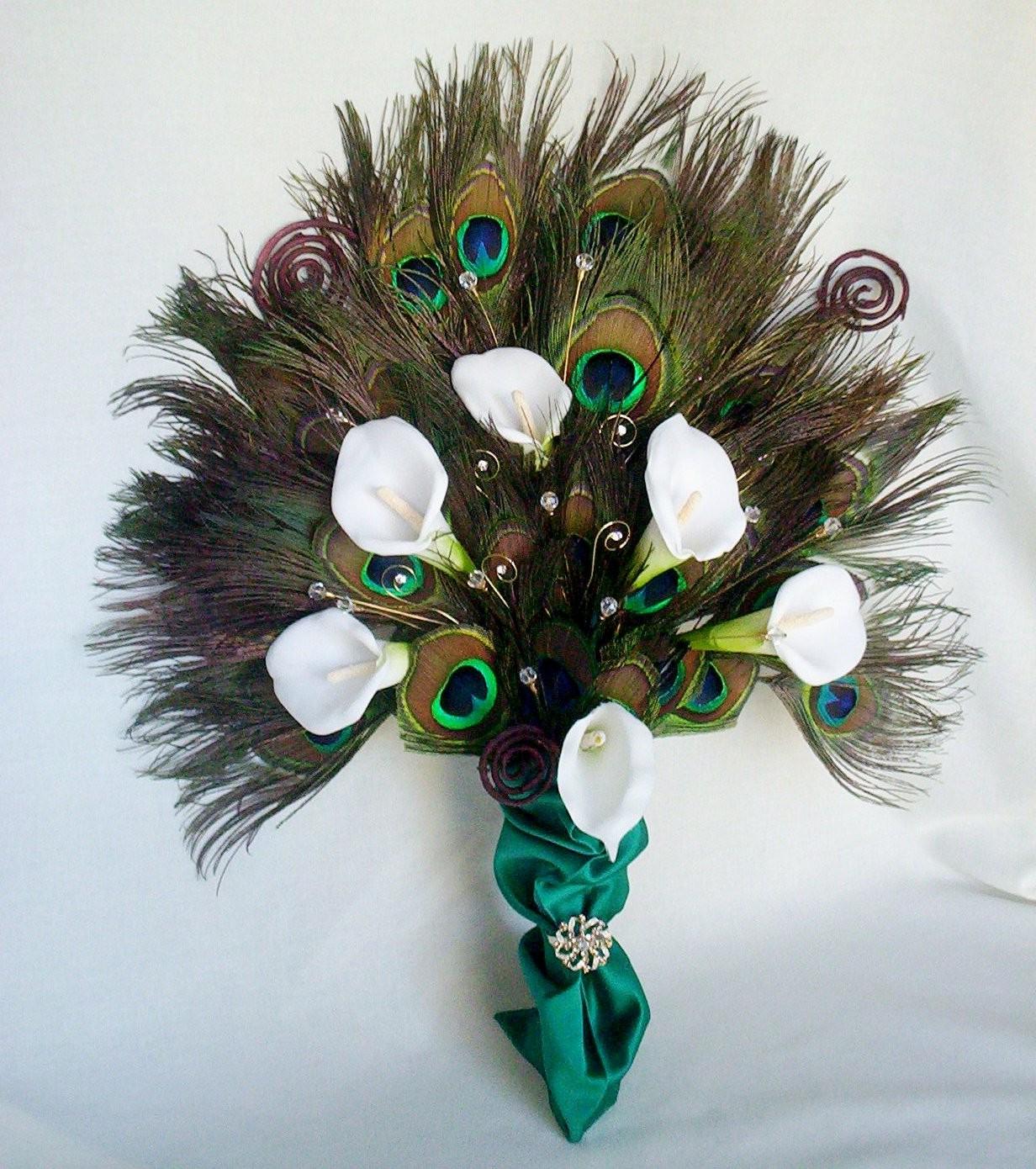 Peacock Fan Exquisite Bridal